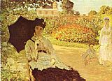Claude Monet Camille Monet in the Garden painting